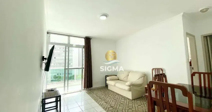 Apartamento com 2 dormitórios à venda, 55 m² por R$ 390.000 - Pitangueiras - Guarujá/SP.