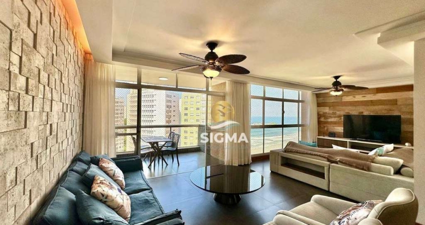PERTO DO MAR - Apartamento com 3 Suítes à venda, 145 m² por R$ 1.450.000 - Pitangueiras - Guarujá/SP.