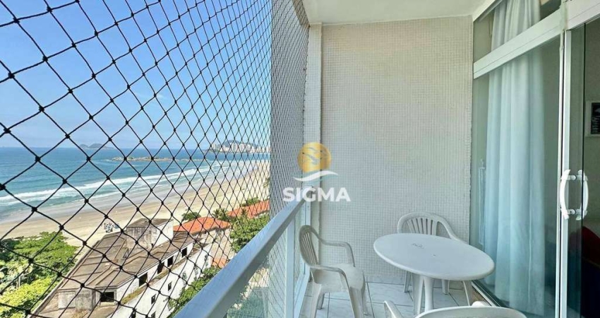 Apartamento com 3 dormitórios à venda, 98 m² por R$ 650.000,00 - Pitangueiras - Guarujá/SP
