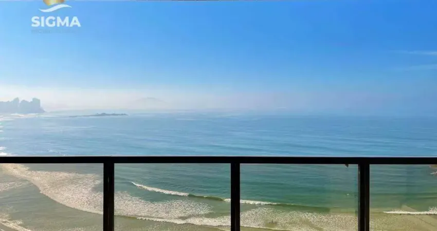 FRENTE MAR - Apartamento com 3 Suítes à venda na Praia das Astúrias, Guarujá.