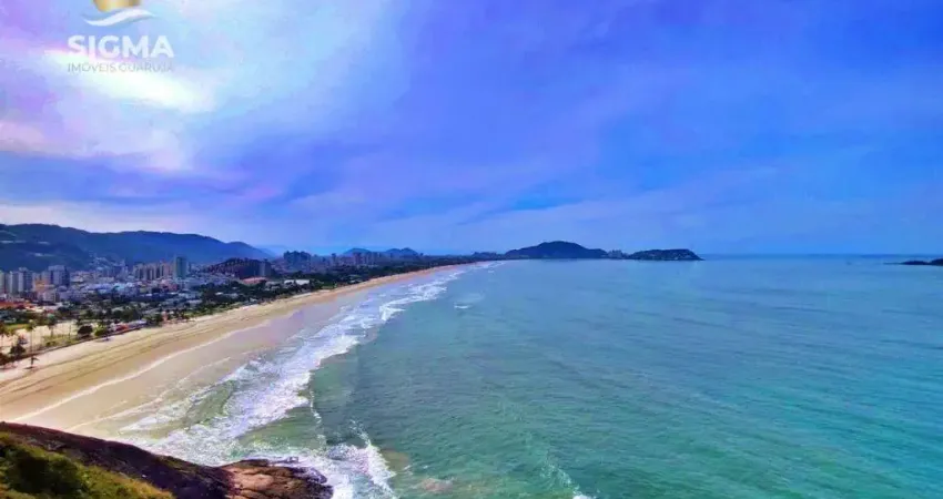 FRENTE MAR - Apartamento com 4 quartos sendo 2 Suítes à venda Praia das Pitangueiras, Guarujá.