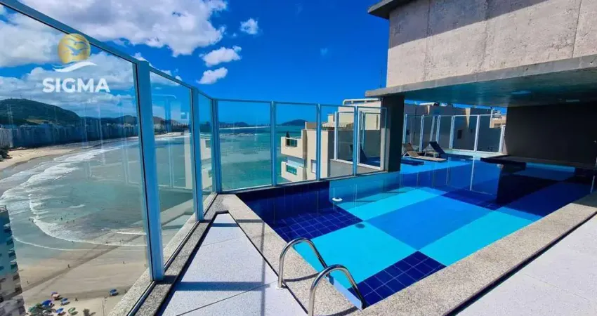 VISTA MAR - Apartamento com 3 Suítes à venda na Praia das Astúrias, Guarujá/SP.