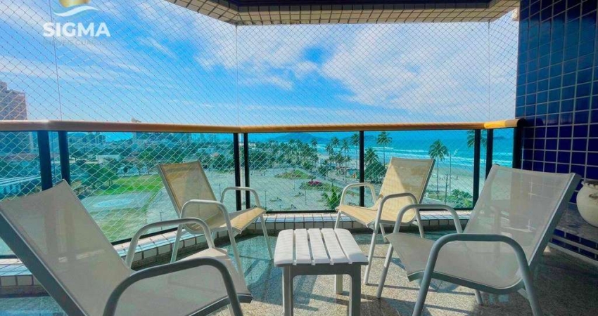 Apartamento com 4 Suítes à venda na Praia da Enseada, Guarujá/SP.