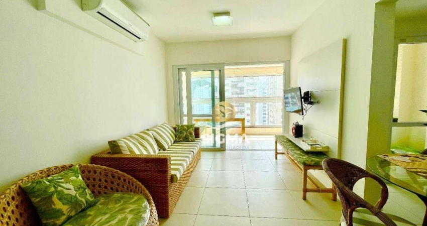 Apartamento com 3 dormitórios à venda, 100 m² por R$ 1.200.000,00 - Pitangueiras - Guarujá/SP