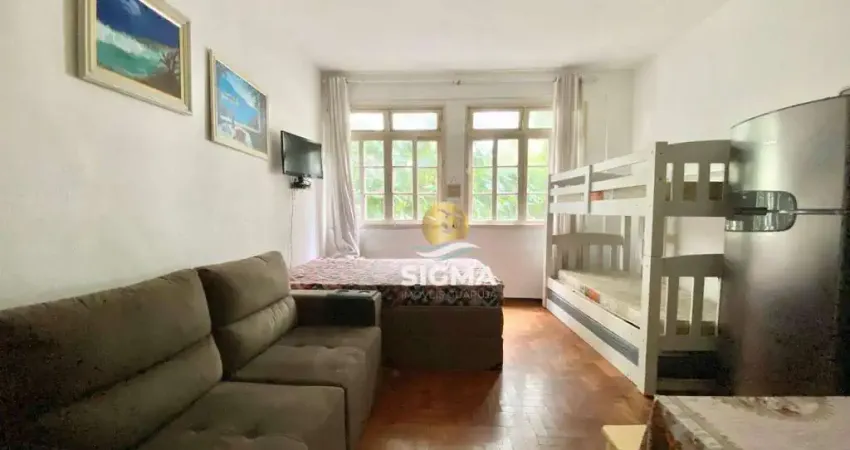 Apartamento com 1 quarto à venda, 35 m² por R$ 260.000 - Pitangueiras - Guarujá/SP.