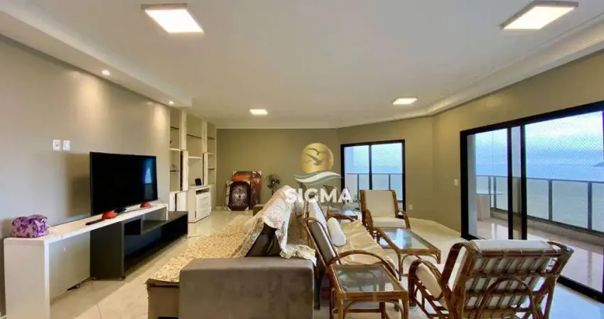 FRENTE MAR - Apartamento com 4 suítes à venda na Praia das Astúrias - Guarujá/SP.