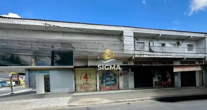 Prédio com 6 Lojas e 6 Apartamentos à venda, 655 m² por R$ 2.000.000 - (Vicente de Carvalho) - Guarujá/SP.