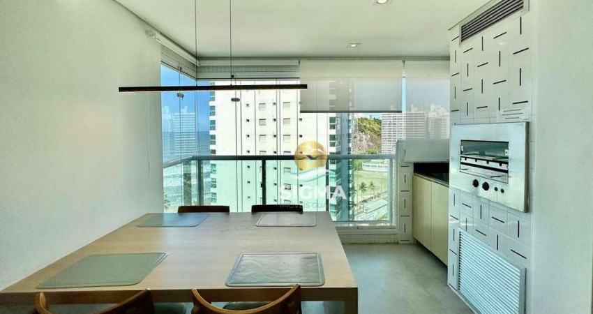 VISTA MAR - Apartamento com 2 quartos sendo 1 suíte à venda, 84 m² por R$ 901.000 - Enseada - Guarujá/SP.