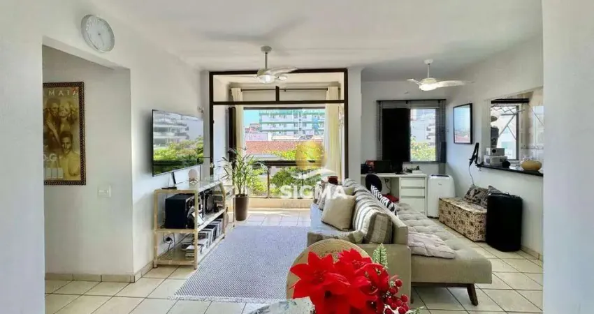 Apartamento com 2 dormitórios à venda, 65 m² por R$ 390.000 - Enseada - Guarujá/SP.
