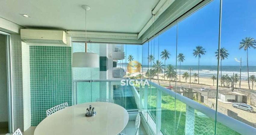 Apartamento com 3 quartos sendo 2 suítes à venda, 117 m² por R$ 1.250.000 - Enseada - Guarujá/SP.