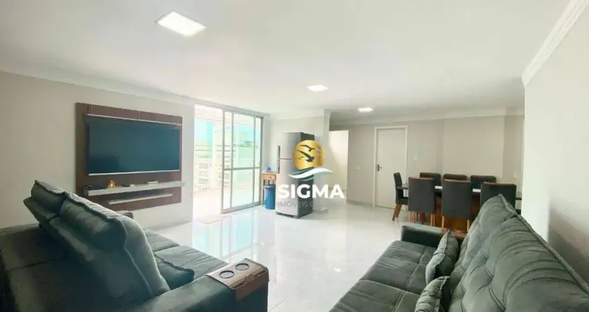 Cobertura com 4 dormitórios à venda, 170 m² por R$ 1.200.000,00 - Pitangueiras - Guarujá/SP
