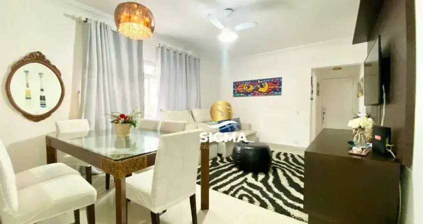 Apartamento à venda, 87 m² por R$ 625.000,00 - Jardim Astúrias - Guarujá/SP