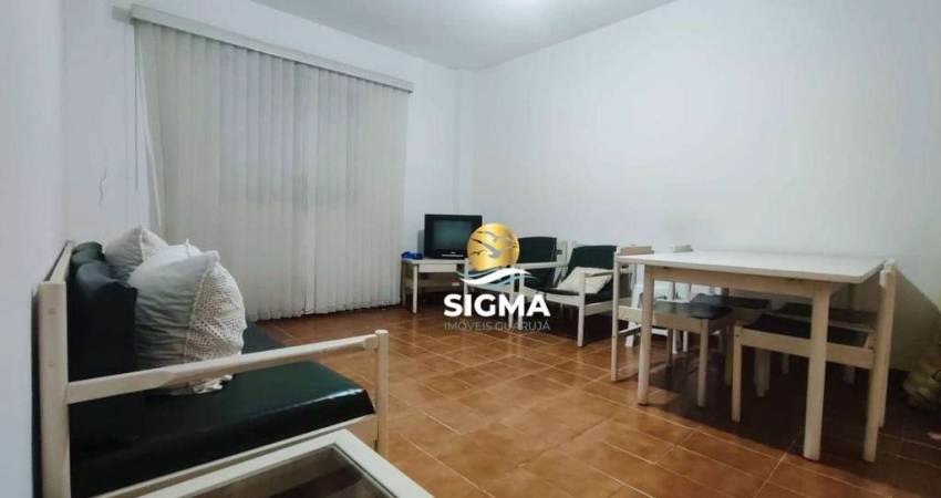 Apartamento com 2 dormitórios à venda, 68 m² por R$ 366.000,00 - Pitangueiras - Guarujá/SP
