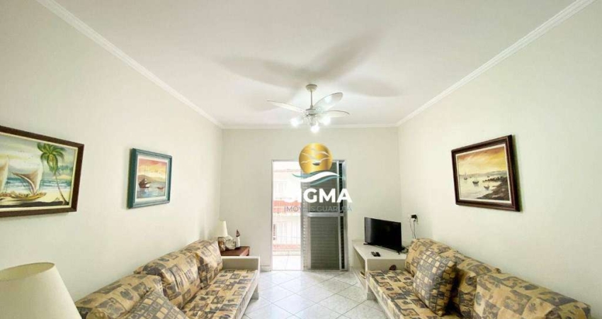 Apartamento com 2 quartos sendo 1 suíte à venda, 85 m² por R$ 450.000 - Jardim Astúrias - Guarujá/SP.