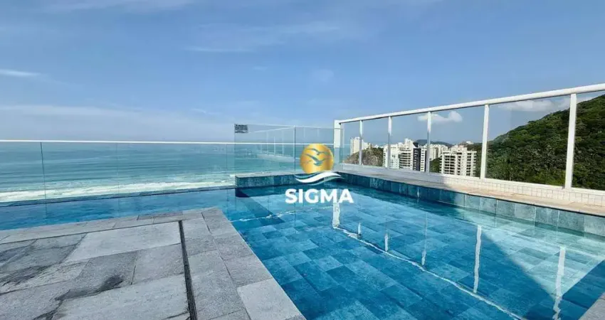 PREDIO NOVO - Apartamento com 2 dormitórios sendo 1 suíte à venda, 57 m²  Praia Enseada - Guarujá/SP.