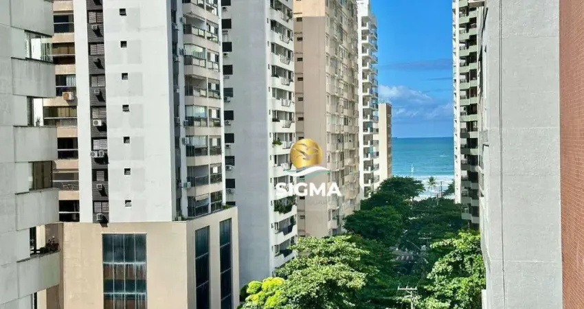 Apartamento com 1 dormitório à venda, 58 m² por R$ 373.000,00 - Pitangueiras - Guarujá/SP