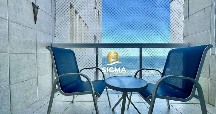 Apartamento com 2 dormitórios sendo 1 suíte à venda, 98 m² por R$ 660.000 - Pitangueiras - Guarujá/SP.