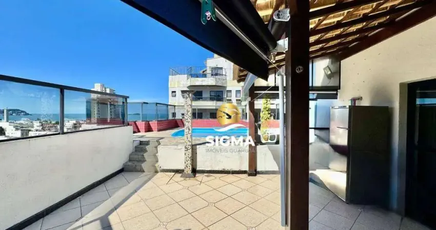 Cobertura com 2 dormitórios sendo 1 suíte  à venda, 131 m² por R$ 680.000 - Praia da Enseada - Guarujá/SP.