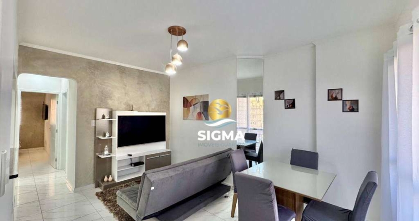 Apartamento com 2 dormitórios sendo 1 suíte  à venda, 75 m² por R$ 680.000 - Praia das Astúrias - Guarujá/SP.