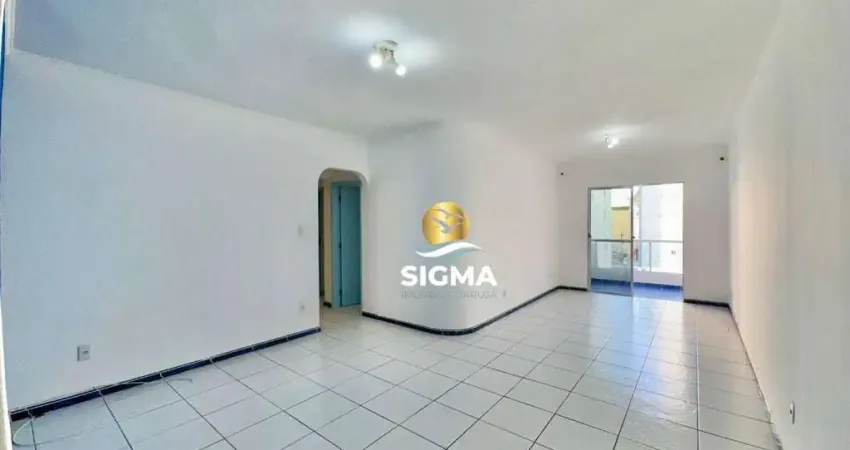 Apartamento com 3 dormitórios sendo 1 suíte  à venda, 100 m² por R$ 450.000 - Praia do Tombo - Guarujá/SP.