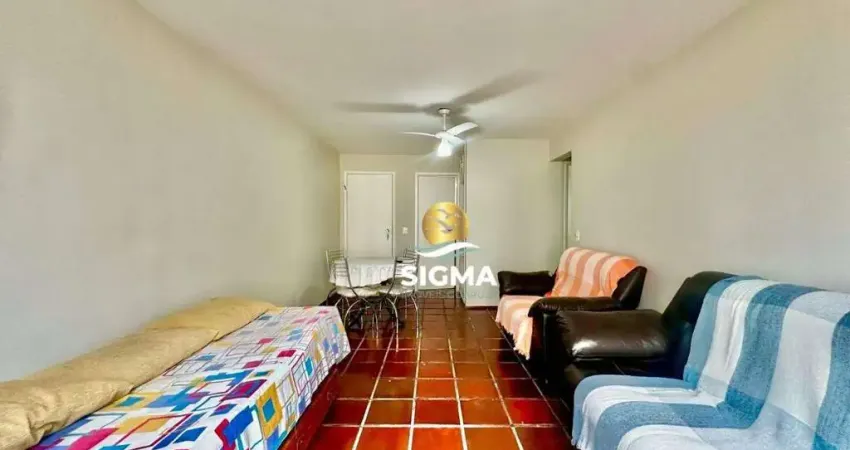 Apartamento com 2 dormitórios sendo 1 suíte  à venda, 80 m² por R$ 395.000 - Pitangueiras - Guarujá/SP