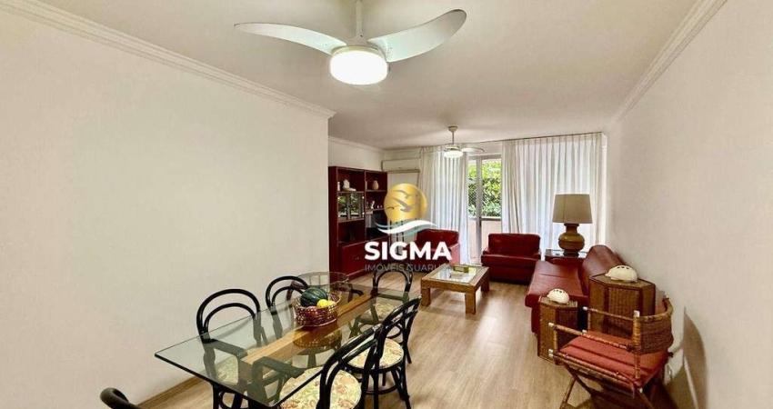 Apartamento com 3 dormitórios à venda, 130 m² por R$ 650.000,00 - Pitangueiras - Guarujá/SP