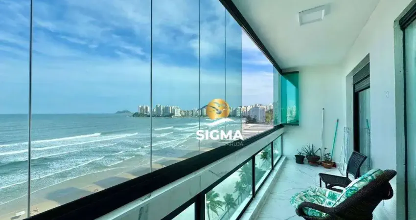 Apartamento com 2 dormitórios sendo 1 suíte  à venda, 65 m² por R$ 950.000 - Pitangueiras - Guarujá/SP