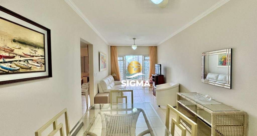 Apartamento com 2 dormitórios à venda, 85 m² por R$ 500.000,00 - Praia das Pitangueiras - Guarujá/SP