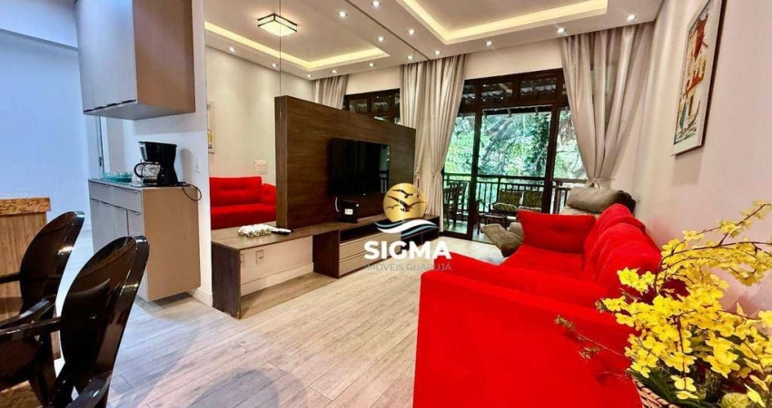 Apartamento com 2 dormitórios à venda, 85 m² por R$ 990.000,00 - Enseada - Guarujá/SP