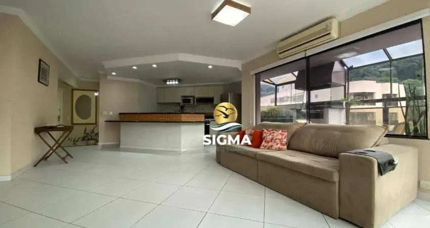 Apartamento com 4 quartos sendo 1 suíte à venda, 170 m² por R$ 1.100.000 - Pitangueiras - Guarujá/SP.