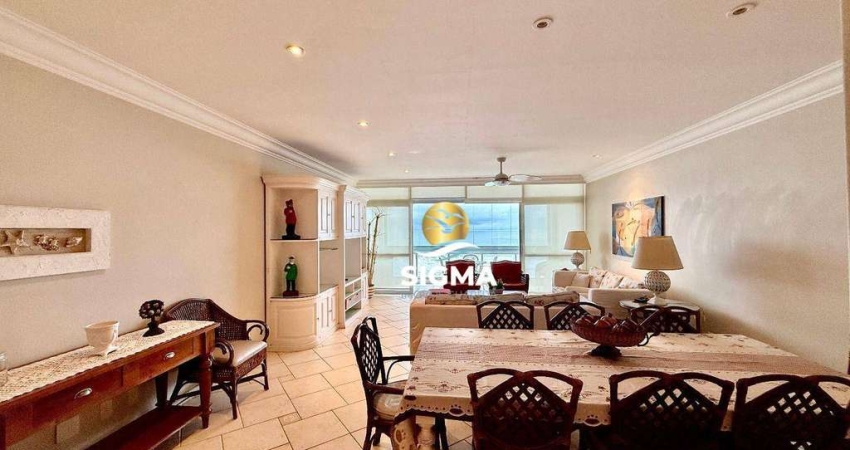 FRENTE MAR - Apartamento com 3 Suítes à venda, 181 m² por R$ 1.500.000 - Pitangueiras - Guarujá/SP.
