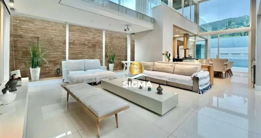 Casa alto padrão om   4 suítes à venda, 458 m² por R$ 3.500.000 - Jardim Guaiuba - Guarujá/SP
