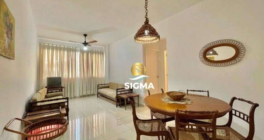 Apartamento com 1 dormitório à venda, 45 m² por R$ 300.000,00 - Pitangueiras - Guarujá/SP