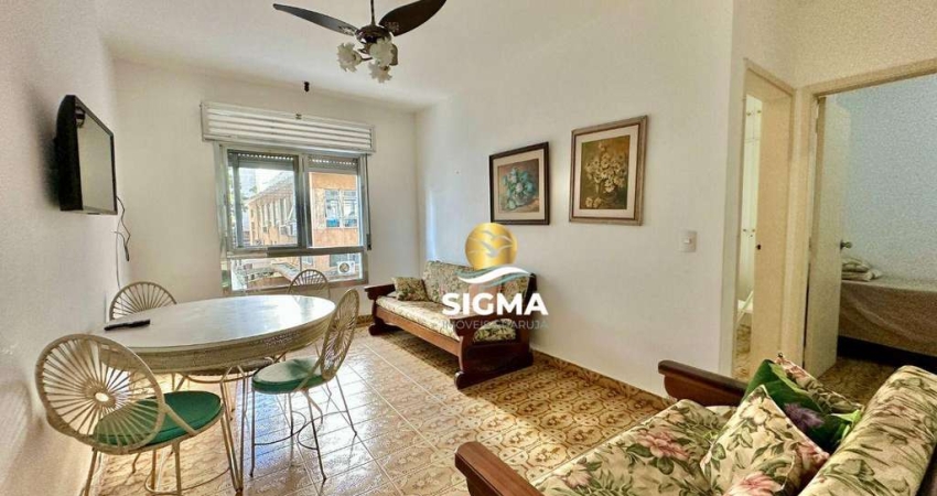 Apartamento com 2 dormitórios à venda, 66 m² por R$ 373.000,00 - Pitangueiras - Guarujá/SP