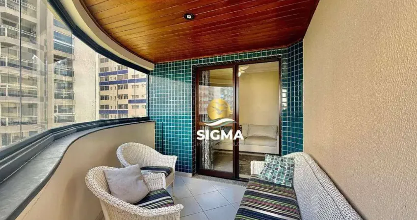 Apartamento com 2 dormitórios à venda, 80 m² por R$ 600.000,00 - Pitangueiras - Guarujá/SP
