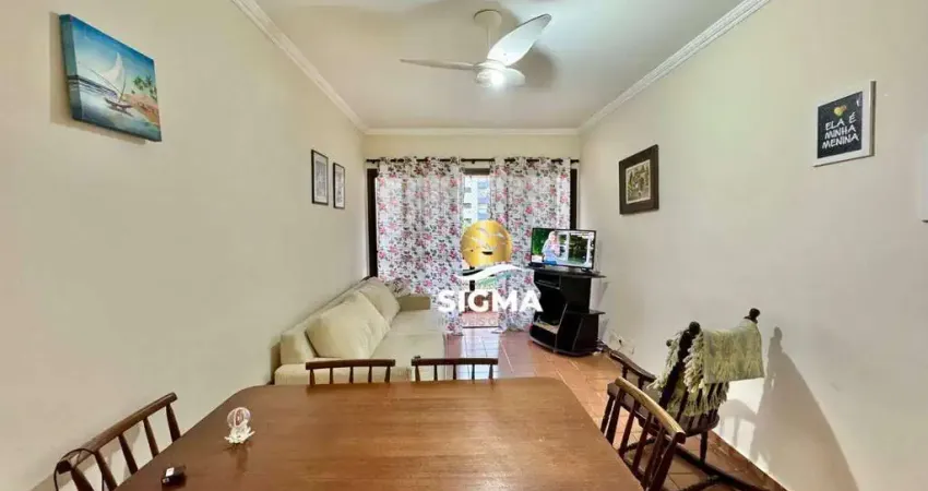 Apartamento com 1 dormitório à venda, 57 m² por R$ 400.000,00 - Tombo - Guarujá/SP