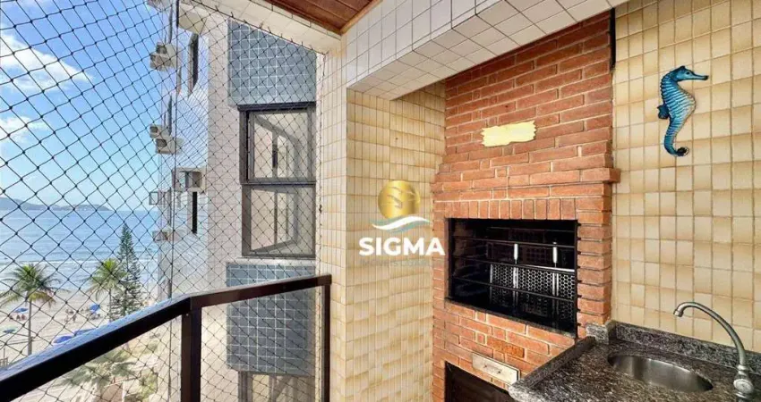 Apartamento com 4 dormitórios sendo 1 suíte  à venda, 126 m² por R$ 1.300.000 - Jardim Astúrias - Guarujá/SP
