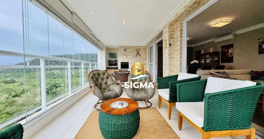 Apartamento com 3 suítes à venda, 158 m² por r$ 1.400.000 - enseada - guarujá/sp.