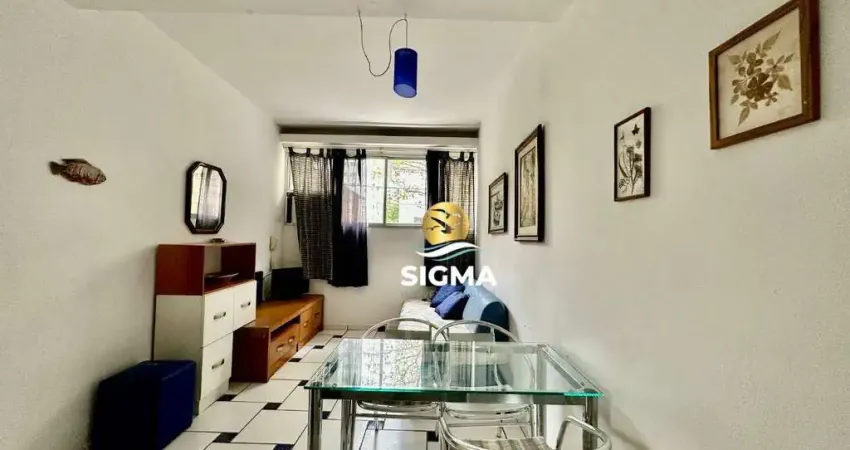 Apartamento com 1 dormitório à venda, 45 m² por r$ 250.000,00 - pitangueiras - guarujá/sp