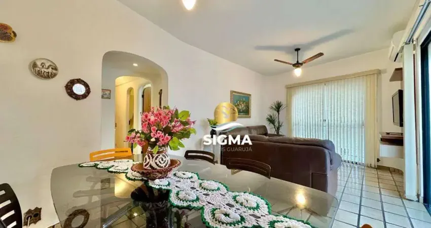 Apartamento com 3 dormitórios à venda, 87 m² por r$ 480.000 - pitangueiras - guarujá/sp.