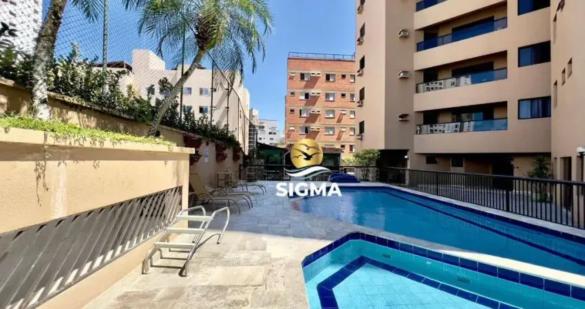 Apartamento com 3 dormitórios à venda, 70 m² por r$ 400.000 - enseada - guarujá/sp.