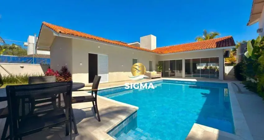 Casa com 4 dormitórios à venda, 240 m² por r$ 2.300.000,00 - jardim acapulco - guarujá/sp