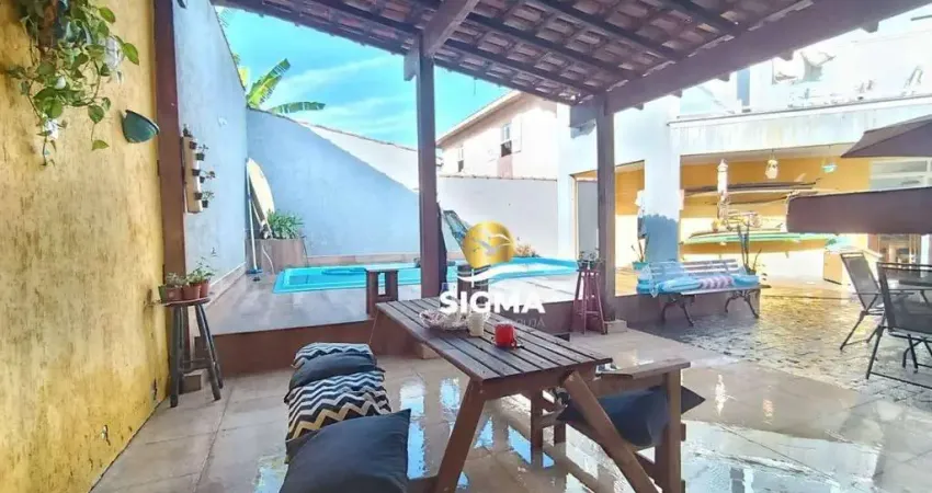 Casa com 4 quartos sendo 2 suítes à venda, 354 m² por r$ 980.000 - enseada - guarujá/sp.