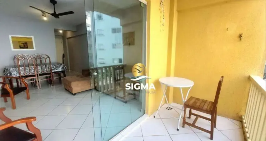 Apartamento com 2 dormitórios à venda, 80 m² por r$ 320.000,00 - enseada - guarujá/sp
