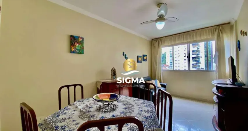 Apartamento com 1 dormitório à venda, 50 m² por r$ 300.000 - pitangueiras - guarujá/sp.