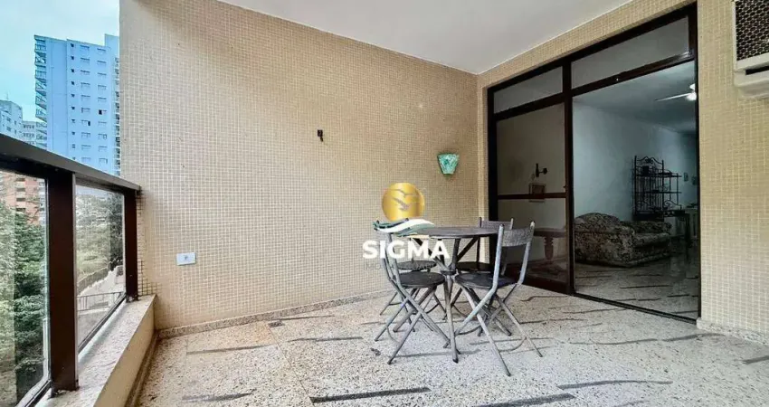 Apartamento com 3 dormitórios sendo 1 suíte  à venda, 113 m² por r$ 630.000 - pitangueiras - guarujá/sp