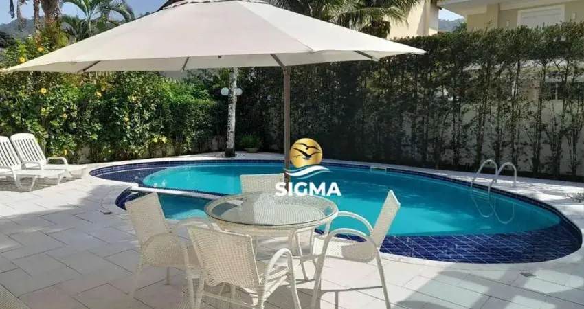 Casa com 5 suítes à venda, 400 m² por r$ 2.350.000 - granville - guarujá/sp.