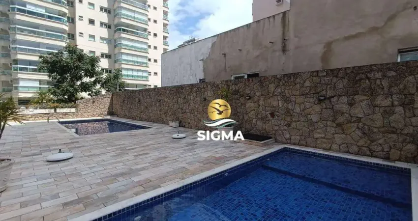 Apartamento com 2 quartos sendo 1 suíte à venda, 67 m² por r$ 500.000 - enseada - guarujá/sp.