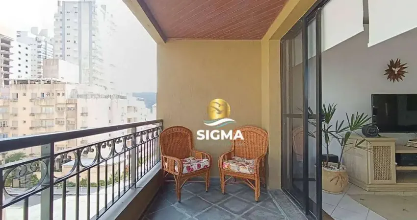 Apartamento com 3 suítes à venda, 136 m² por r$ 540.000 - enseada - guarujá/sp.