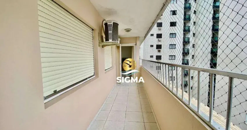 Apartamento com 2 dormitórios sendo 1 suíte à venda, 100 m² por r$ 600.000 - pitangueiras - guarujá/sp